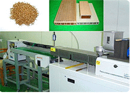 High-performance wood plastic composites(WPC) manufacturing