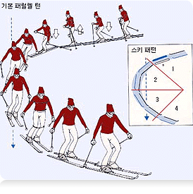 패러렐 턴(Stemmed turn) 자세