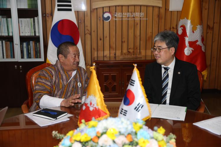 한-부탄, 산림재난 대응 및 복원 위한 고위급 협력 논의